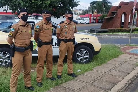 Primeiro Batalhão inicia a semana com operação "Fecha Quartel” em Ponta Grossa