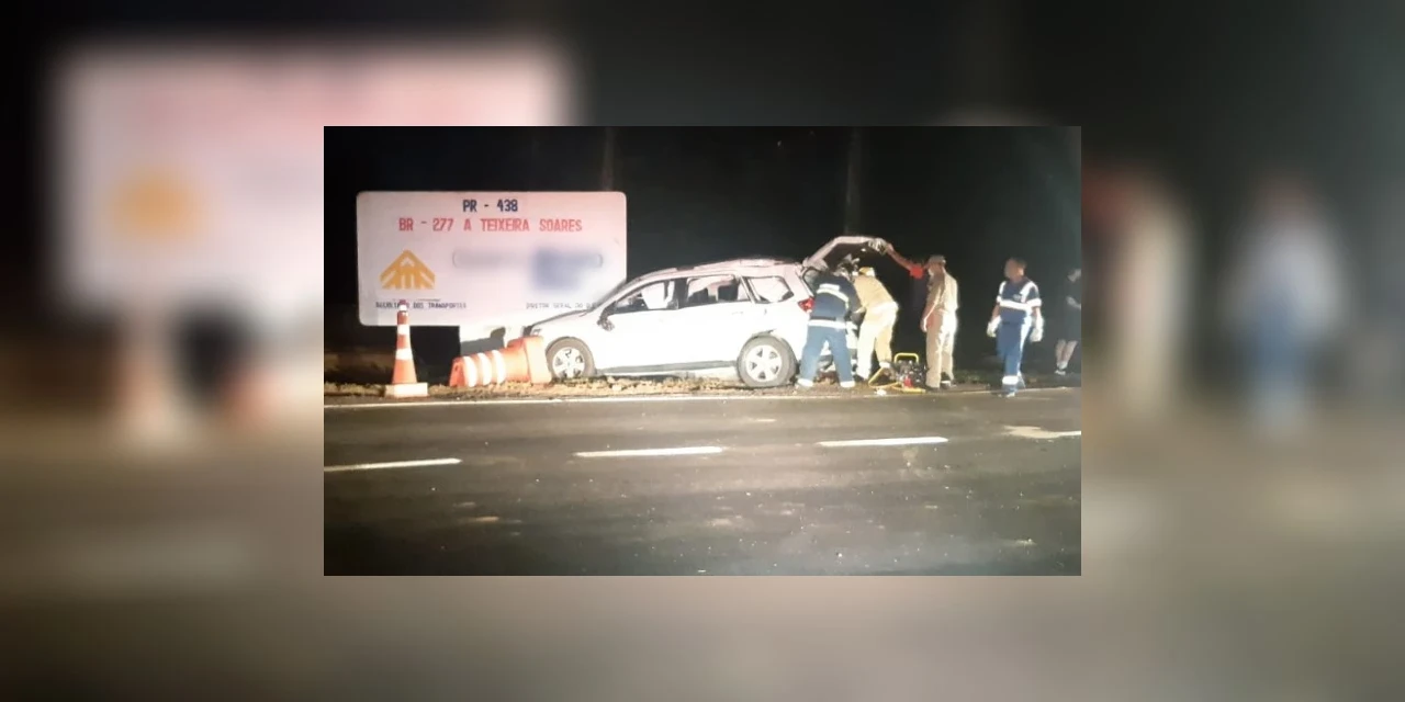 Colisão entre caminhão e camionete deixa um morto e outras cinco pessoas feridas, em Fernandes Pinheiro