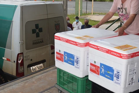 3ª Regional de Saúde recebe mais 47 mil doses de vacina contra a covid