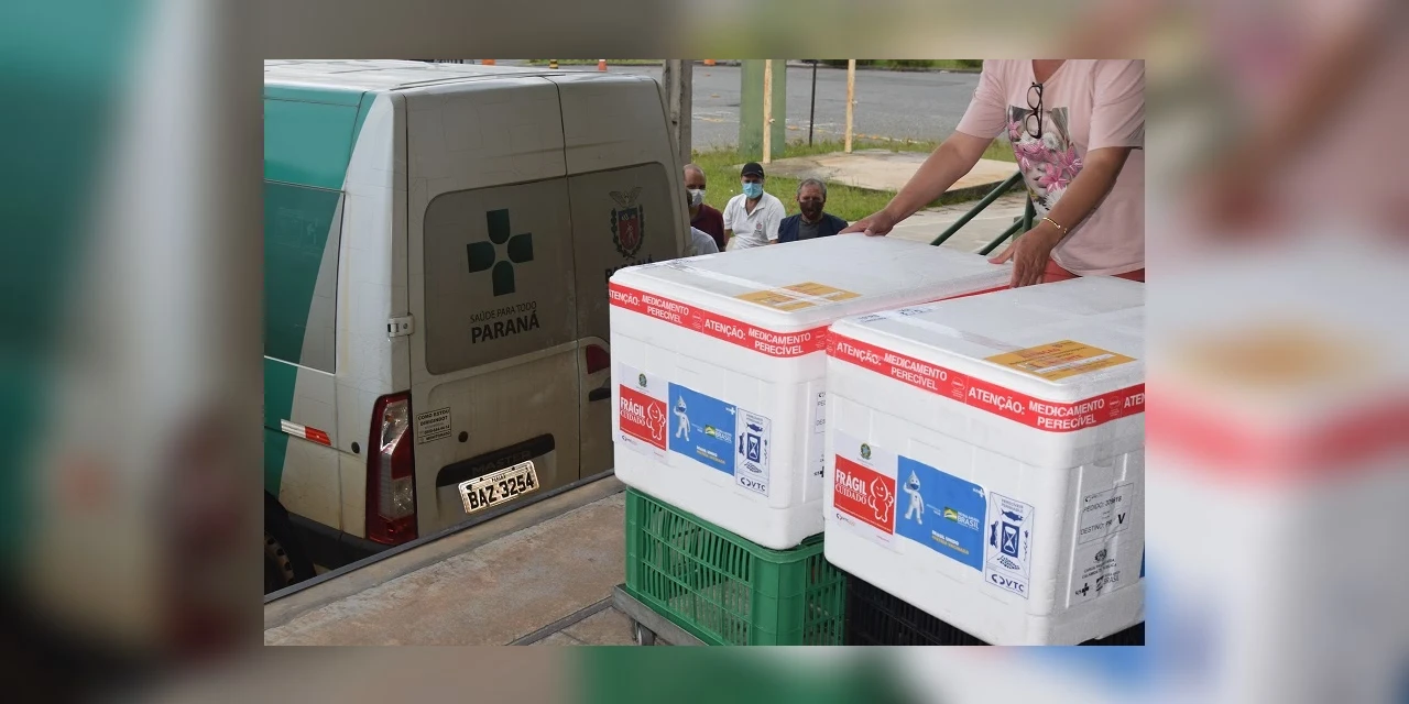 3ª Regional de Saúde recebe mais 47 mil doses de vacina contra a covid