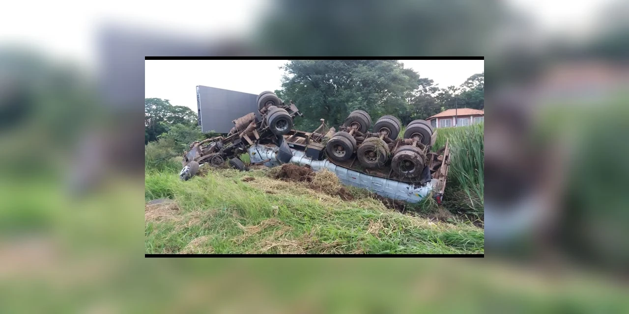 Rapaz sem carteira de motorista causa acidente na BR-376, em PG