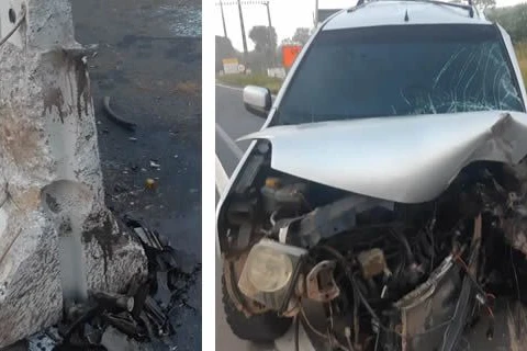 Motorista morre após colidir veiculo contra mureta de proteção na BR-376, em Imbaú