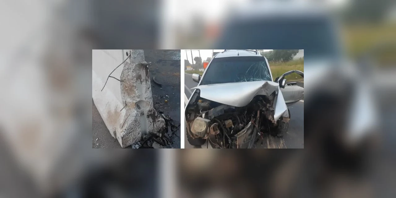 Motorista morre após colidir veiculo contra mureta de proteção na BR-376, em Imbaú