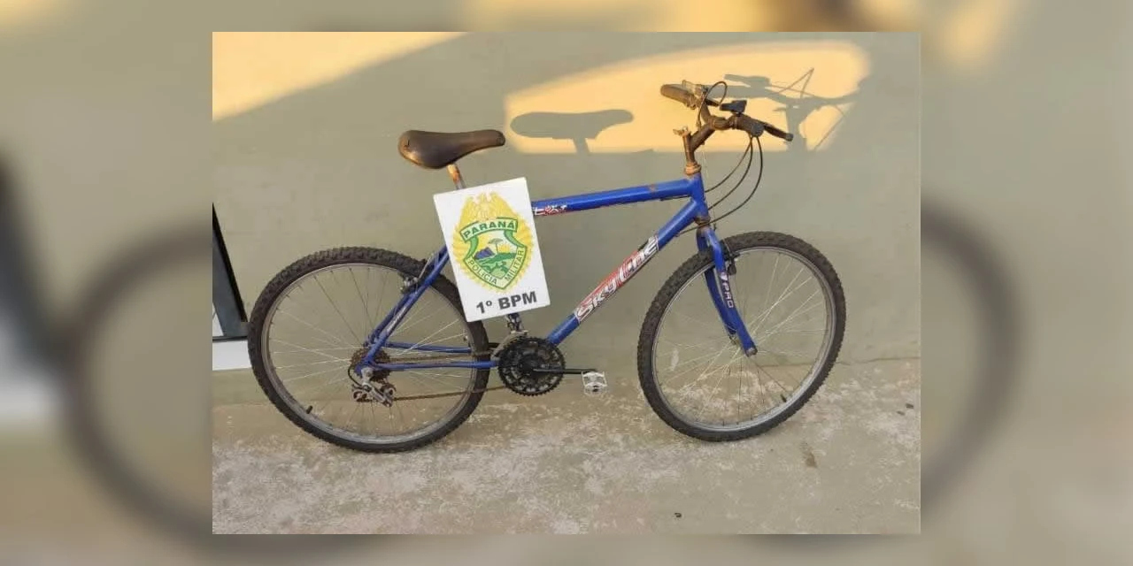 Menor de 12 anos é apreendido tentando furtar bicicleta, em PG