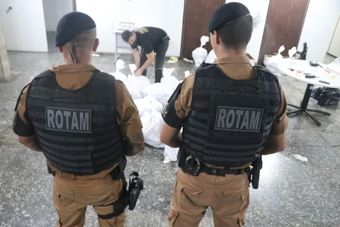 PM encontra depósito com pasta base de cocaína estimada em R$ 150 milhões