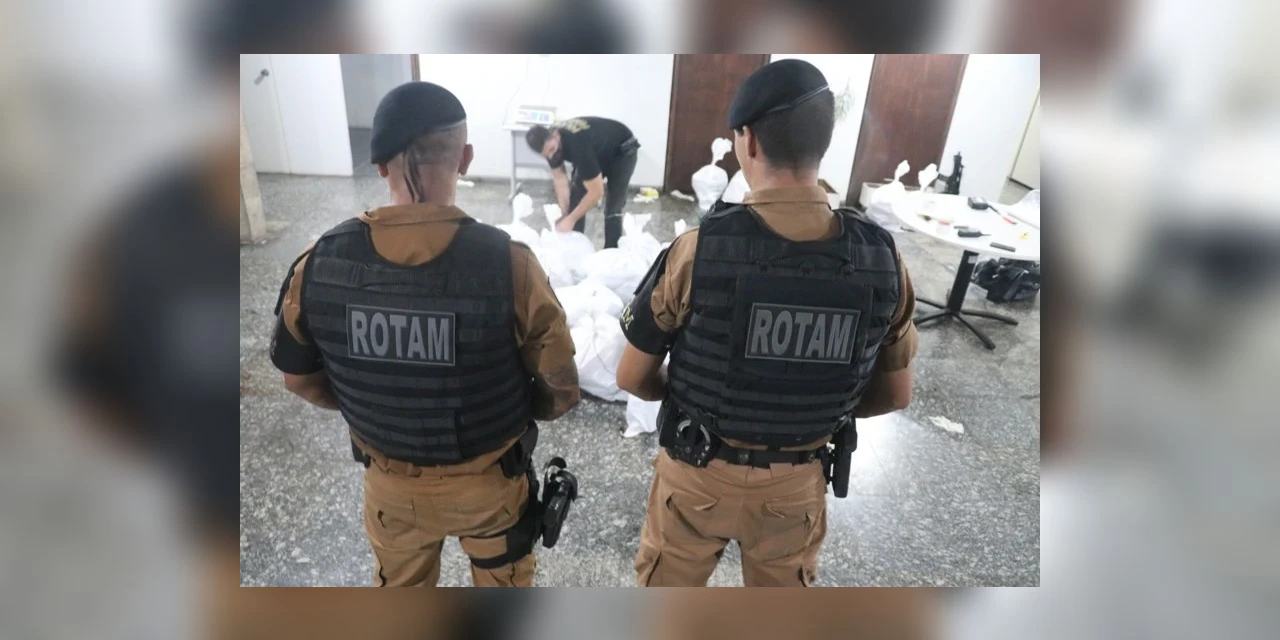 PM encontra depósito com pasta base de cocaína estimada em R$ 150 milhões