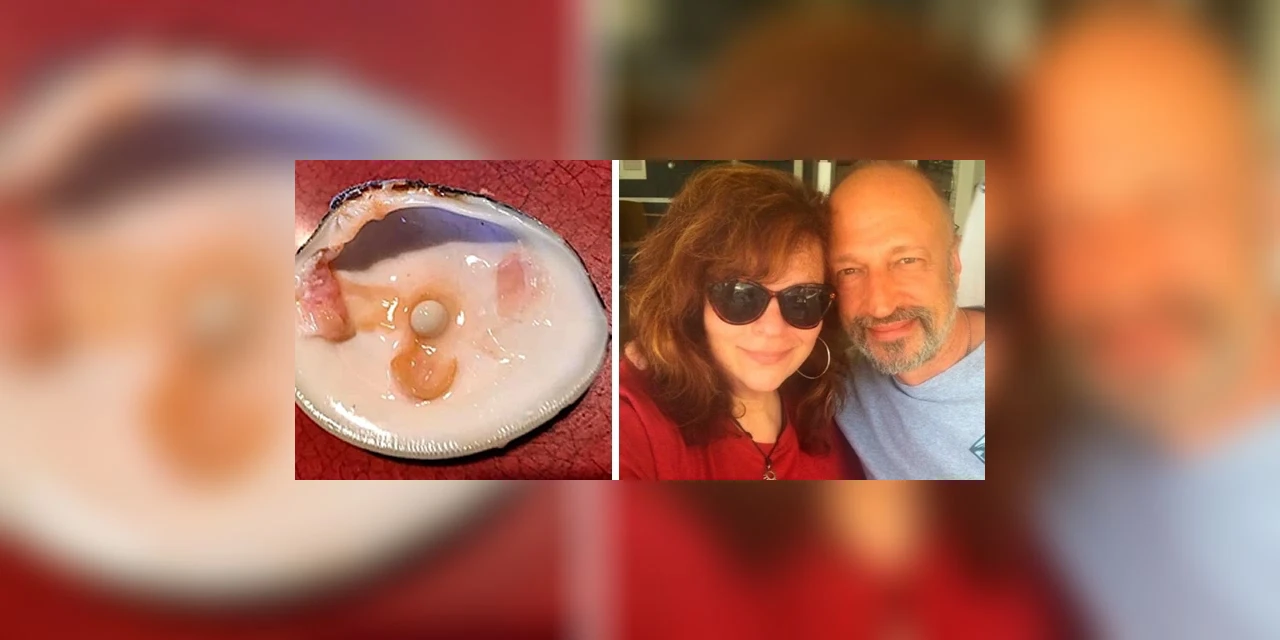 Homem encontra pérola valiosa ao morder molusco nos EUA