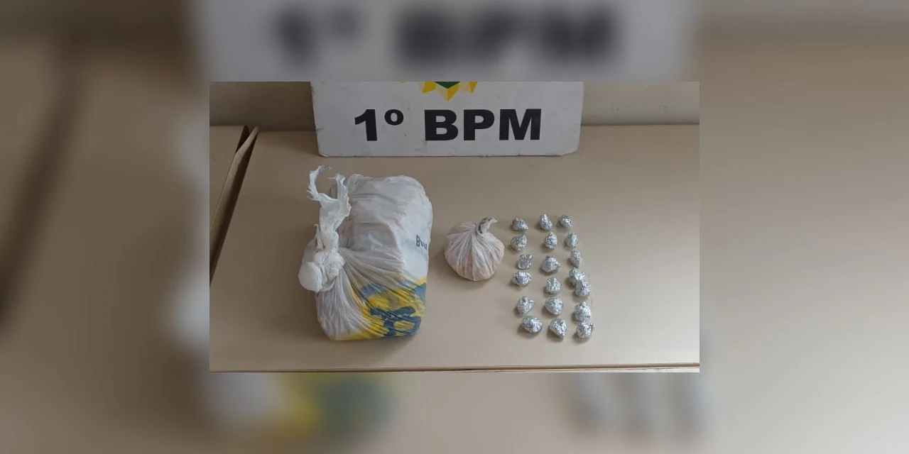 PM prende suspeito de tráfico e fecha “Boca de Fumo”, em PG