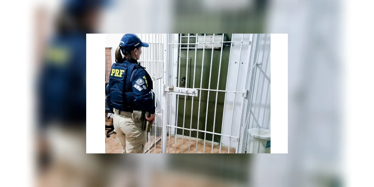 PRF prende foragido por homicídios com documento falso, na BR-376, em Tibagi