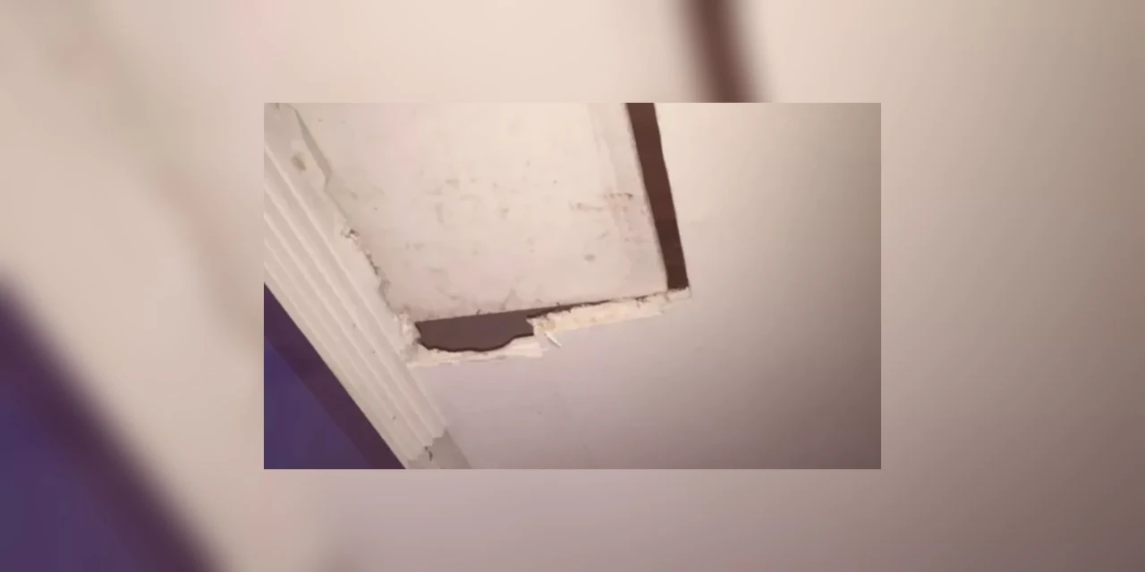 Suspeito de furto é surpreendido no teto de estabelecimento comercial em PG