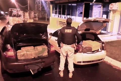 PRF apreende mais de 800 kg de drogas em Irati