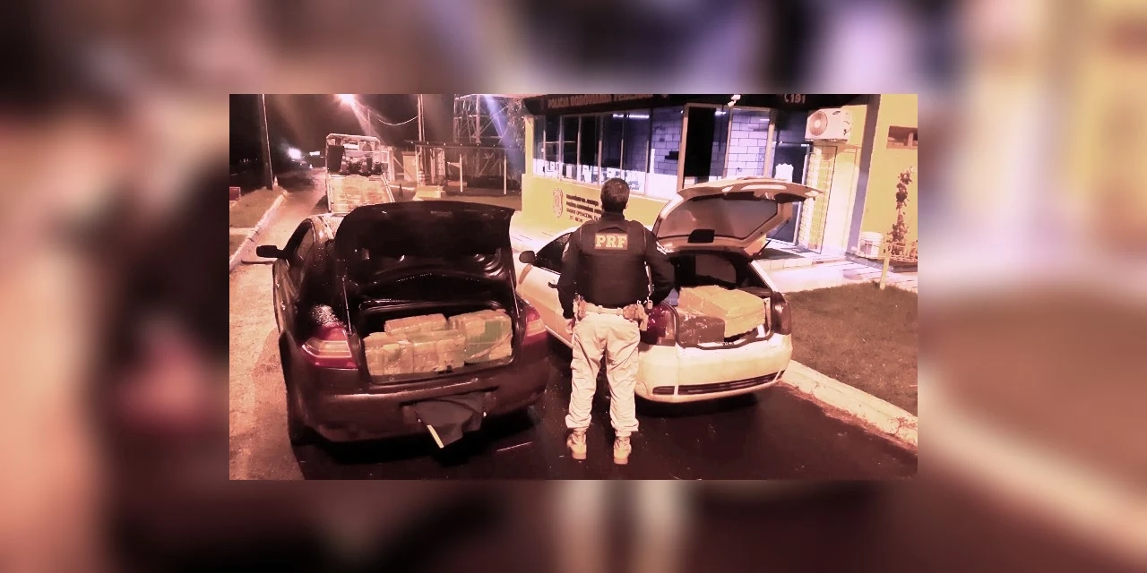 PRF apreende mais de 800 kg de drogas em Irati