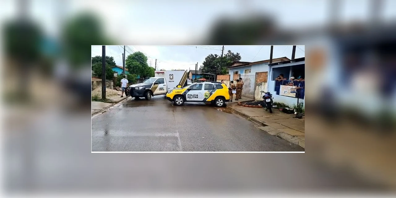 Homem é morto a tiros em bairro de Ponta Grossa
