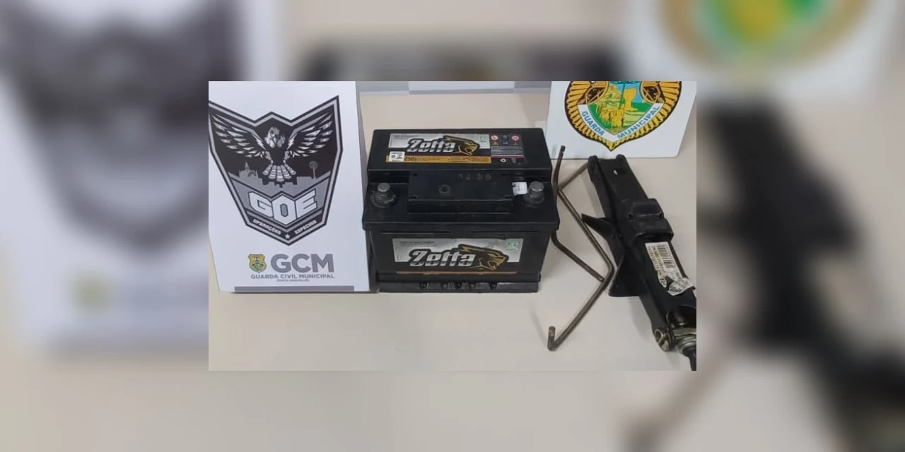 Homem é flagrado com objetos furtados de oficina mecânica, em PG