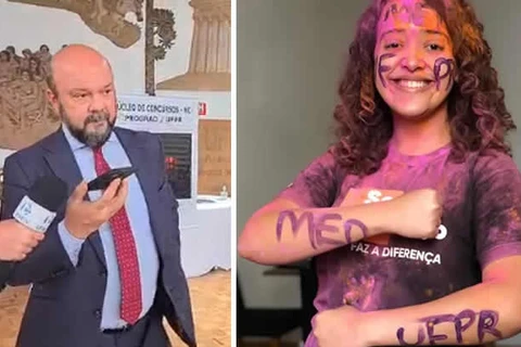 Primeira colocada geral do vestibular da UFPR recebe notícia do reitor e diz;  alcancei meu objetivo