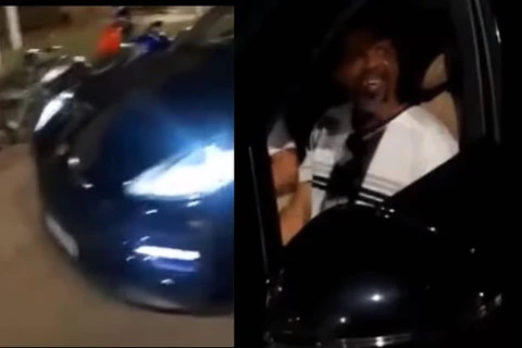 Vídeo: Morador de rua flagrado com esposa de personal aparece dirigindo Porsche