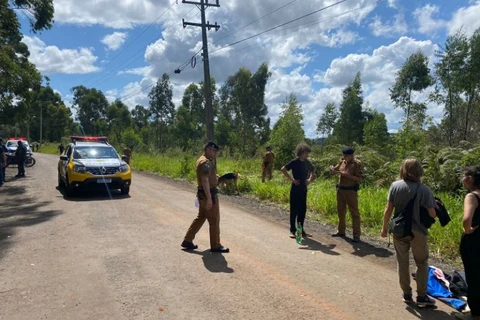Policia garante desocupação de terra em Ponta Grossa