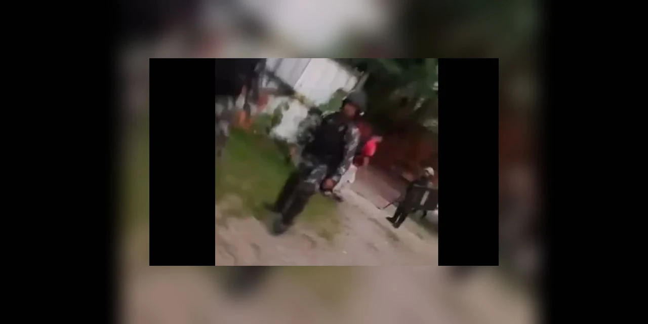 Vídeo mostra ação de policiais contra casal durante confusão no fim do Athletiba; assista!