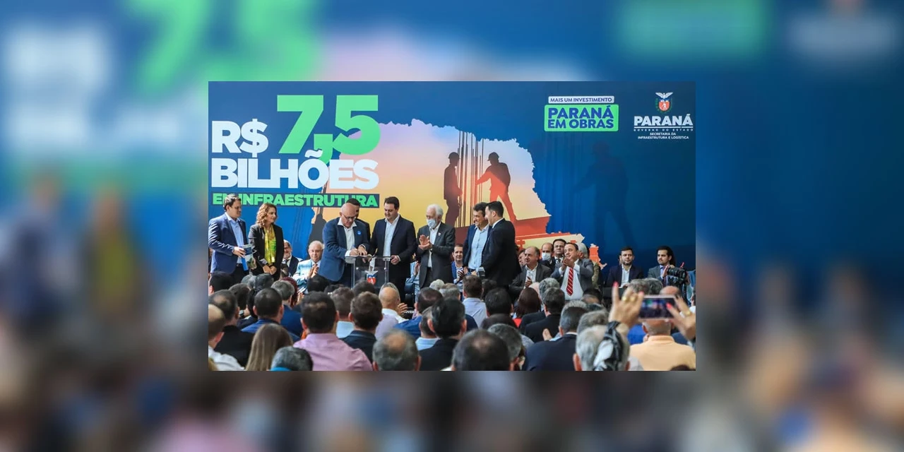 Governador anuncia investimentos de R$ 2,5 bilhões em obras de infraestrutura no Estado