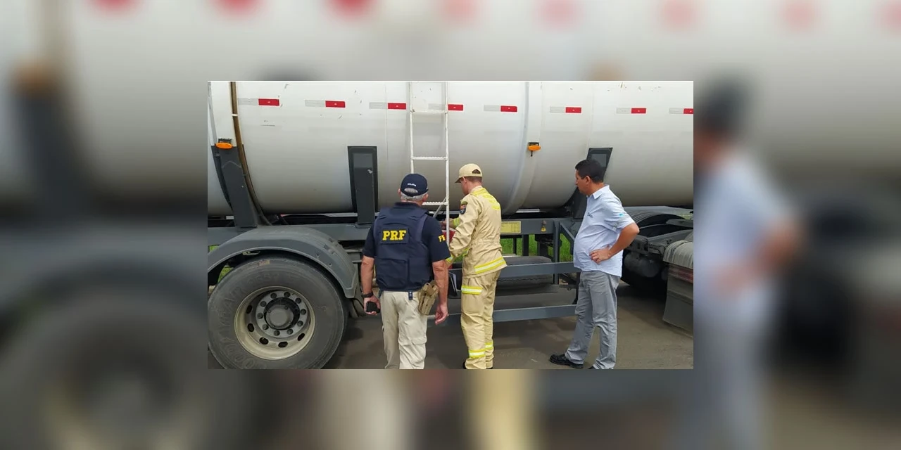 Orgãos de Segurança orientam motoristas sobre transporte de Produtos Perigosos