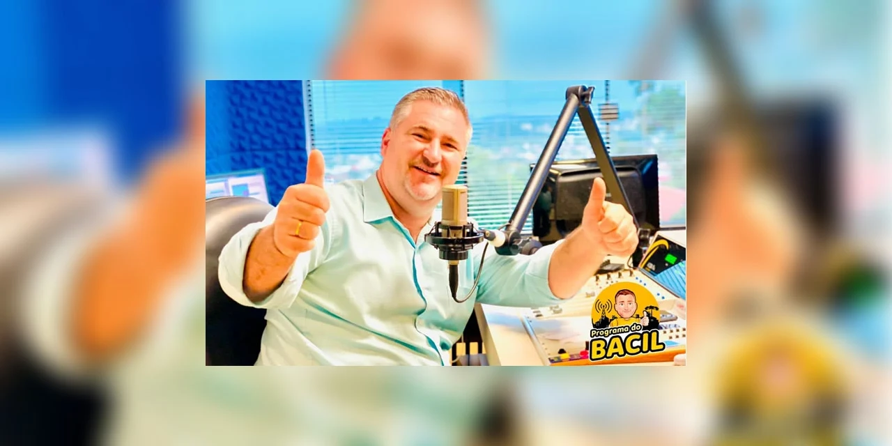 Programa do Bacil leva informação e entretenimento aos sábados e domingos para 21 radios do Paraná