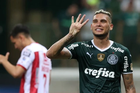 Palmeiras goleia Independiente Petrolero por 8  a 1 pela Libertadores