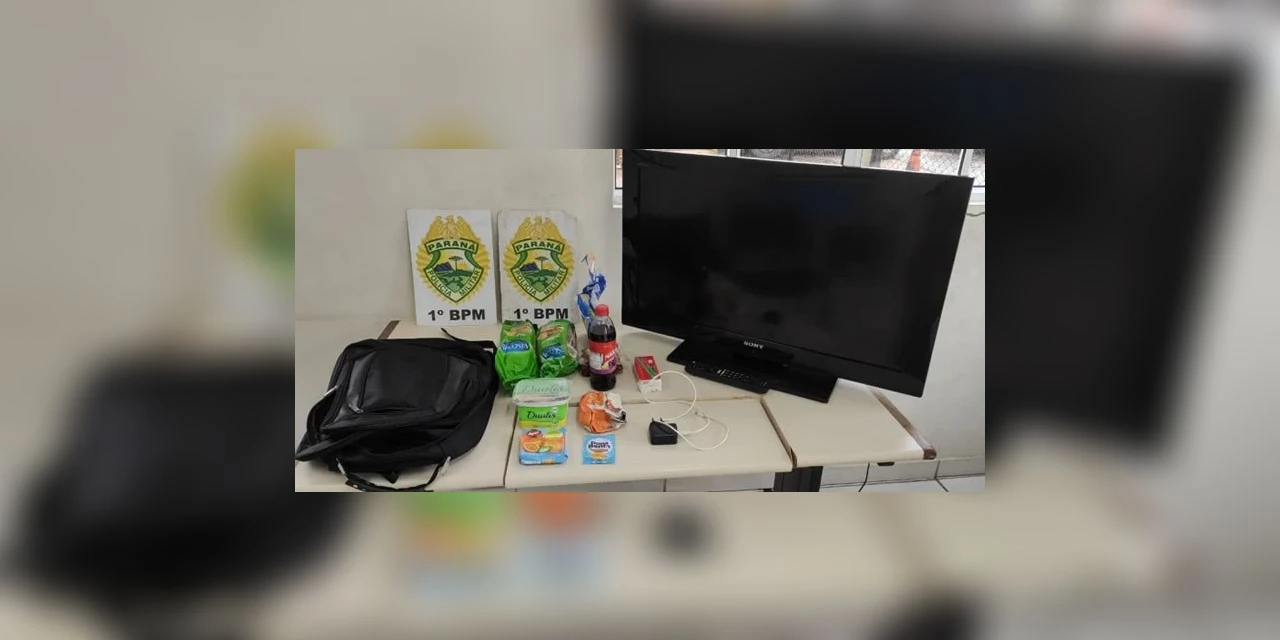 Dupla é presa após roubo a residência no centro de PG