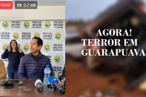 Prefeito Celso Goes faz pronunciamento sobre terror em Guarapuava