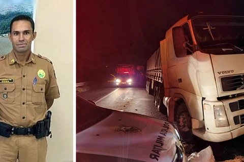 Sargento da PM e estudante morrem em acidente em PG; outras duas pessoas tiveram ferimentos graves