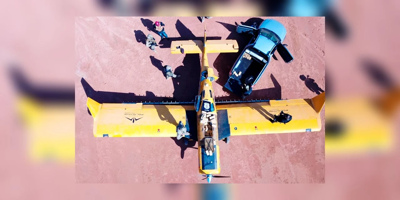 Aeronave é apreendida com 450 Kg de crack no PR; uma pessoa foi presa