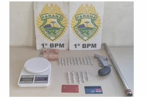 Homem é preso suspeito de tráfico e agressão a companheira no centro de PG