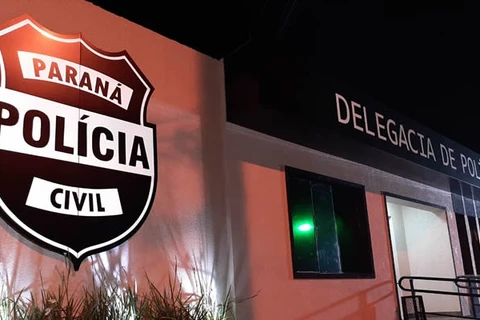 Policia Civil prende suspeito de trafico de drogas, em Teixeira Soares.