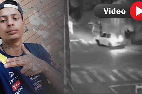 Vídeo mostra momento em que jovem é executado a tiros no residencial America, em PG