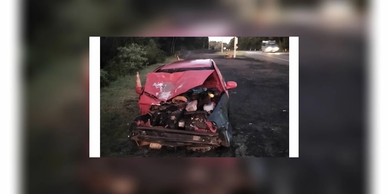 Motorista é socorrido com ferimentos graves em acidente na Presidente Kennedy