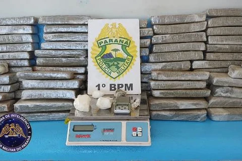 PM fecha “Boca de Fumo” apreende maconha, haxixe e cocaína em bairro de PG