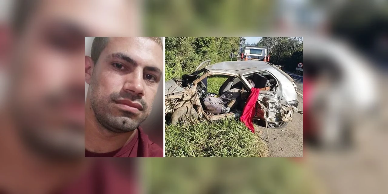 Rapaz vitima de acidente na BR-373 morre no hospital
