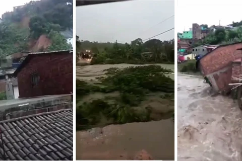 Chegam a 35 mortes confirmadas devido à chuva no Grande Recife