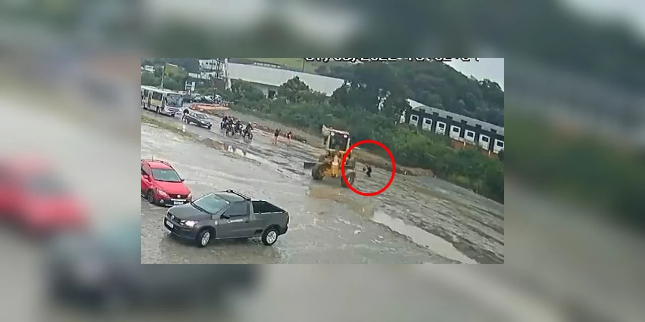 Vídeo: Jovem morre após ser atropelada por patrola no Paraná