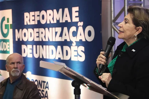 Prefeita Elizabeth Schmidt anuncia início das obras do Programa de Reforma e Modernização de Unidades de Saúde