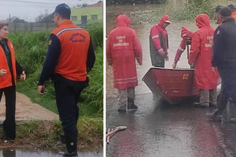    Prefeita visita áreas afetadas pelas chuvas em Ponta Grossa