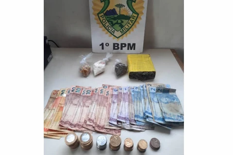 Homem é preso suspeito de trafico de drogas em PG