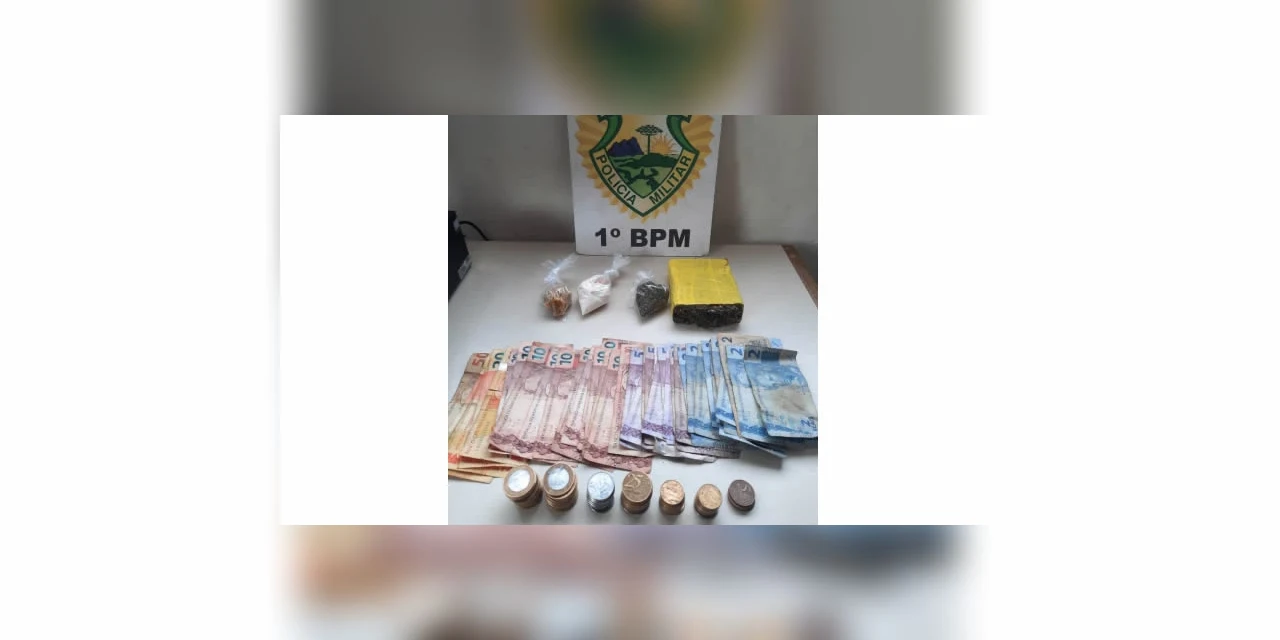 Homem é preso suspeito de trafico de drogas em PG