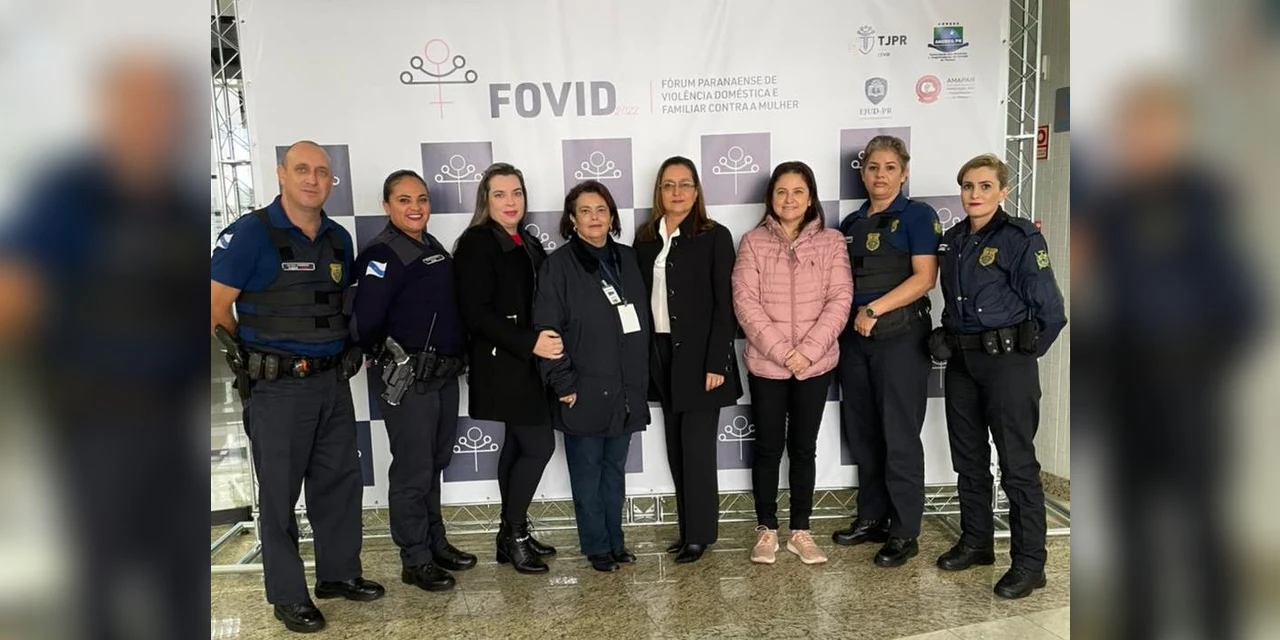 Prefeitura marca presença no Fórum Paranaense de Violência Doméstica e Familiar contra a Mulher