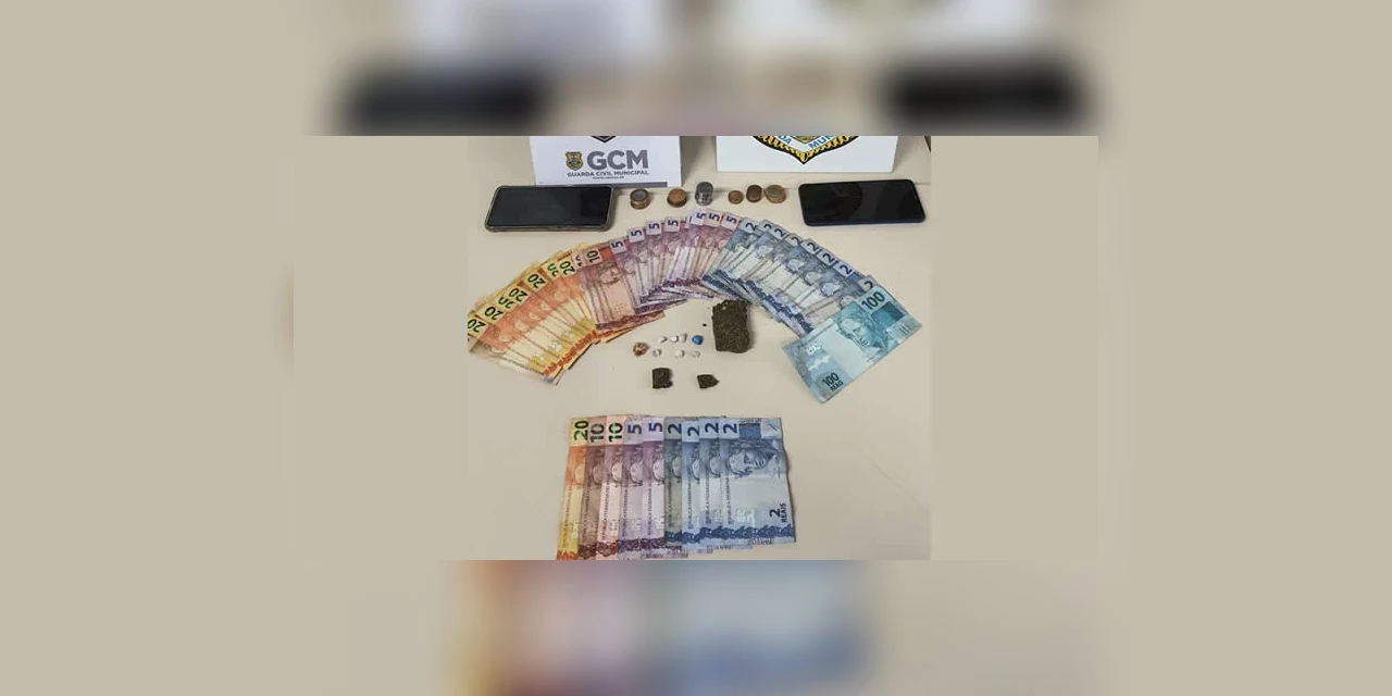 Câmeras da GCM flagram trafico de drogas na Praça Barão do Rio Branco, em PG