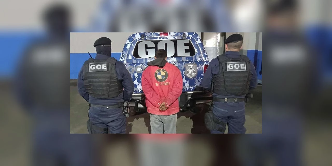 GCM prende homem procurado pela justiça, em PG