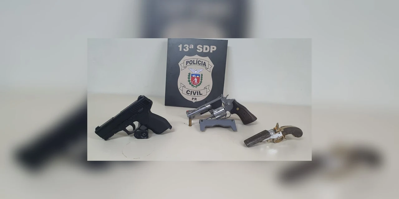 Polícia Civil em Ponta Grossa prende em flagrante advogado por posse ilegal de arma de fogo