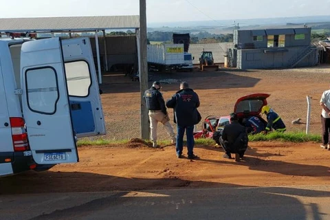 Motorista faz conversão proibida na BR-373 em PG e causa acidente grave; diz PRF