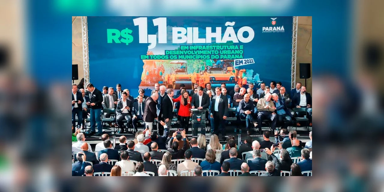 Governador confirma liberação de R$ 1,1 bilhão para obras urbanas nos municípios