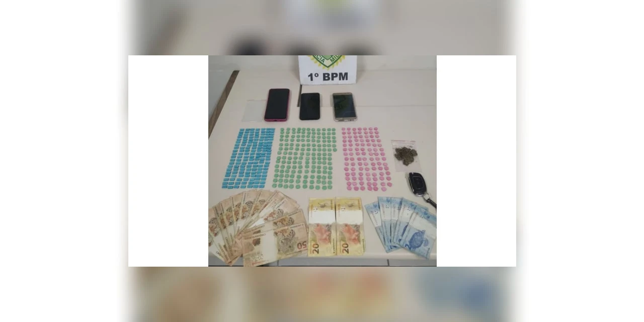 Polícia Militar apreende comprimidos de ecstasy em Ponta Grossa