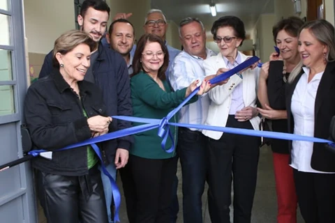 Prefeitura entrega ampliação da escola Ernesto Guimarães Vilela, no Jardim Paraíso